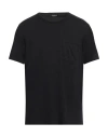 Dondup Man T-shirt Black Size L Cotton