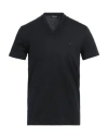 Dondup Man T-shirt Black Size Xl Cotton