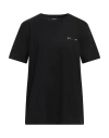 Dondup Man T-shirt Black Size Xxl Cotton