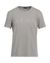 Dondup Man T-shirt Light Grey Size L Cotton