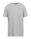 Dondup Man T-shirt Light Grey Size Xxl Cotton