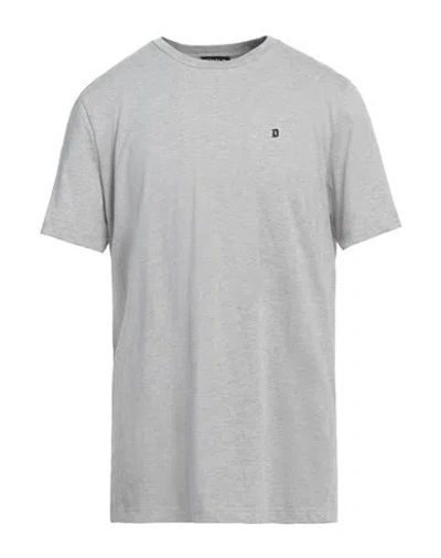 Dondup Man T-shirt Light Grey Size Xxl Cotton