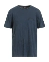 Dondup Man T-shirt Midnight Blue Size Xl Cotton