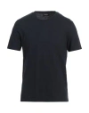 Dondup Man T-shirt Navy Size L Cotton