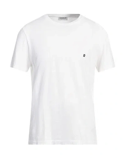 DONDUP DONDUP MAN T-SHIRT WHITE SIZE S COTTON
