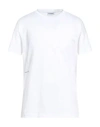 Dondup Man T-shirt White Size L Cotton