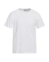 Dondup Man T-shirt White Size Xs Cotton In White