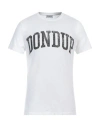 Dondup Man T-shirt White Size S Cotton