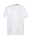 Dondup Man T-shirt White Size Xs Cotton In White