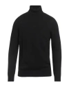 Dondup Man Turtleneck Black Size 42 Wool