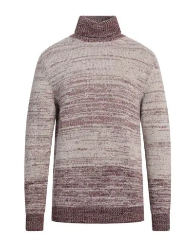 Dondup Man Turtleneck Light Grey Size 46 Wool