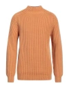 Dondup Man Turtleneck Marigold Size 44 Wool In Yellow