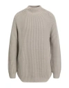 Dondup Man Turtleneck Sand Size 44 Wool