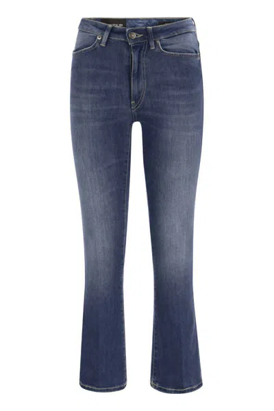 Dondup Women's Mandy - Jeans Super Skinny Bootcut In Denim Blue