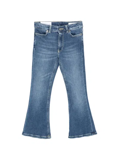 Dondup Kids' Mandy Bootcut-leg Jeans In Blue