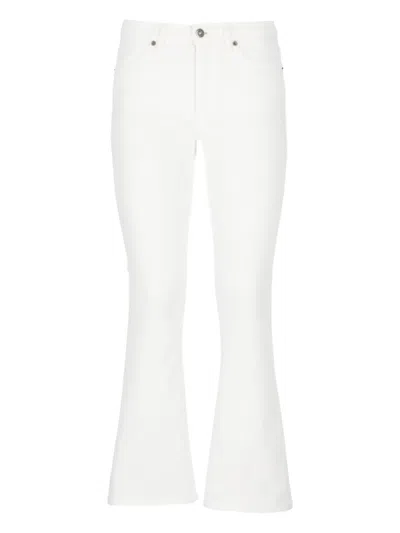 Dondup Mandy Five-pocket Jeans In White