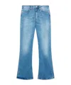 Dondup Mandy High-rise Bootcut Jeans In Blue