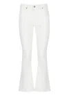Dondup White Flared Jeans In White