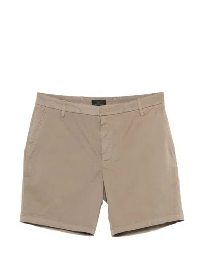 Dondup Manheim Bermuda Shorts In Brown
