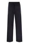 Dondup Marisol Drawstring-waist Track Pants In Blue