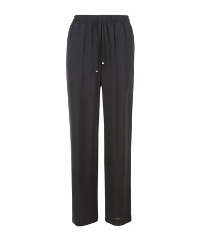 Dondup Marisol Georgette Straight Trousers In Blue