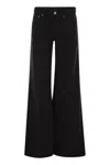 Dondup Marlen - Wide Leg Jeans In Black