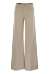 Dondup Marlen - Wide Leg Jeans In Gold