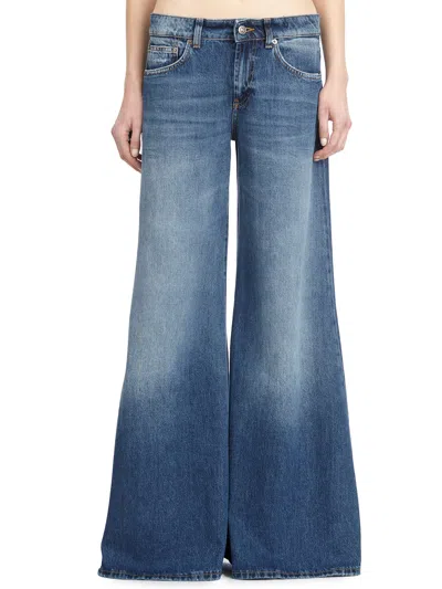 Dondup Marlen Denim Trousers In Blue