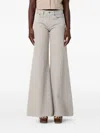 Dondup Marlene Bell Cowboy Pants In Neutral