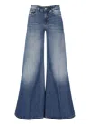 Dondup Pantalone In Denim Marlen In Blue