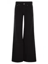 Dondup Marlen - Wide Leg Jeans In Black