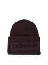 DONDUP MAXI LOGO KNITTED BEANIE