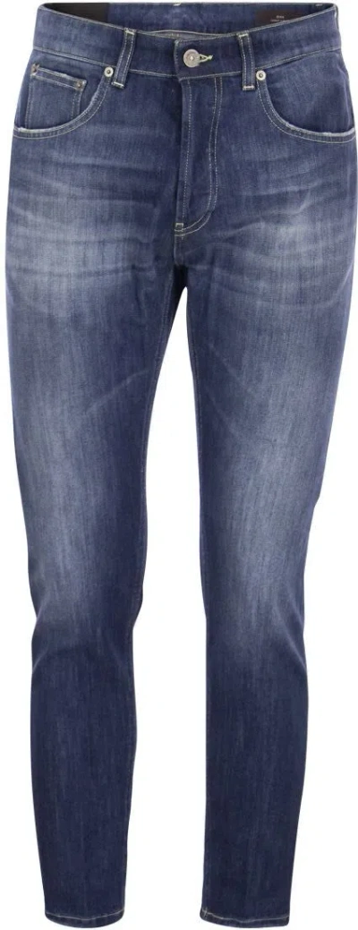 Dondup Men's Dian - Carrot-fit Jeans In Medium Denim