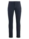 Dondup Casual Trousers With Waist Belt Loop In Blue