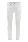 Dondup Dian Carrot Jeans In Bull Stretch In White