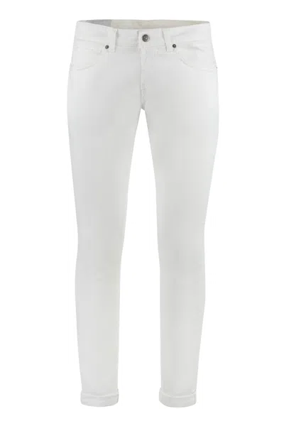 Dondup Dian Carrot Jeans In Bull Stretch In White