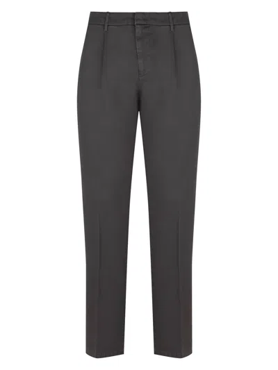 Dondup Men's Ralp Cotton Chino Trousers In Grey