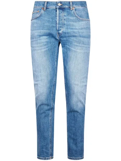 Dondup Men's Stretch Cotton Jeans In Blue
