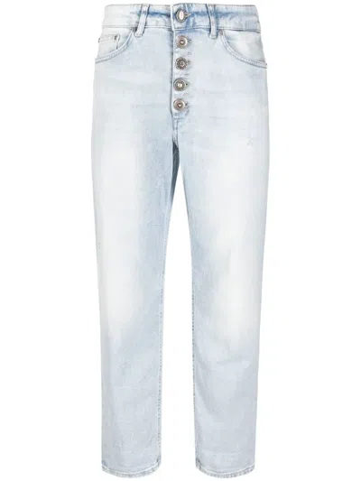 DONDUP MID-RISE CROPPED JEANS