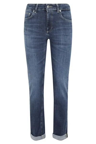 DONDUP MID-RISE DENIM JEANS