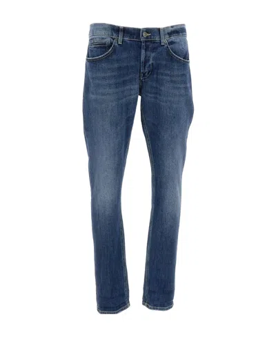 Dondup Mid-rise Skinny-fit Jeans In Blue