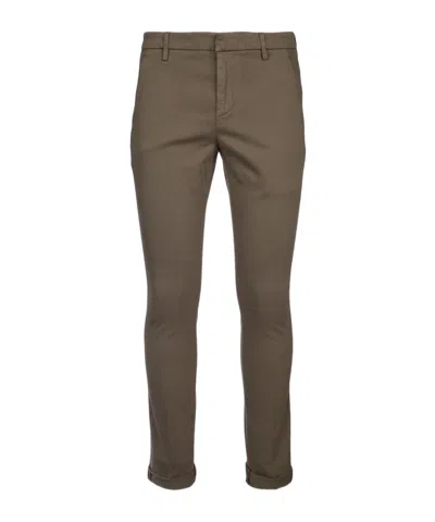DONDUP DONDUP MID-RISE SLIM-CUT CHINOS