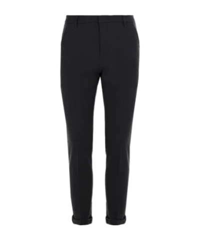 DONDUP DONDUP MID-RISE SLIM CUT PANTS