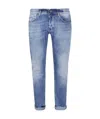 Dondup George Jeans Denim Stretch In Blue