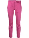 Dondup Mid-rise Slim-fit Jeans In Pink