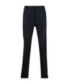 Dondup Mid-rise Slim-fit Trousers In Black