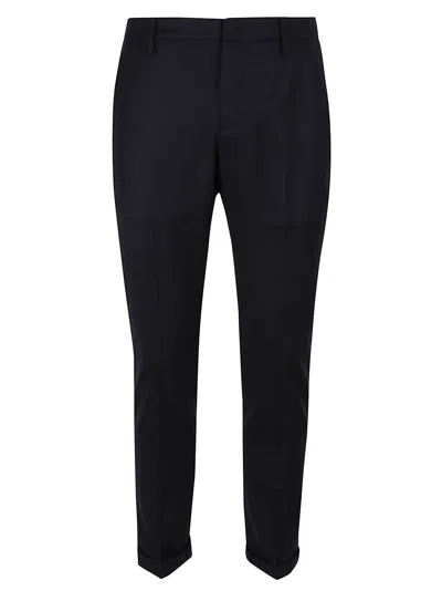 Dondup Mid-rise Slim-fit Trousers In Universo