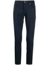 Dondup Mid-rise Straight-leg Jeans In Blue