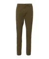 Dondup Gaubert Jeans With Pockets And Loops In Green