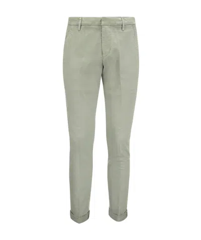 DONDUP DONDUP MID RISE SLIM FIT TROUSERS